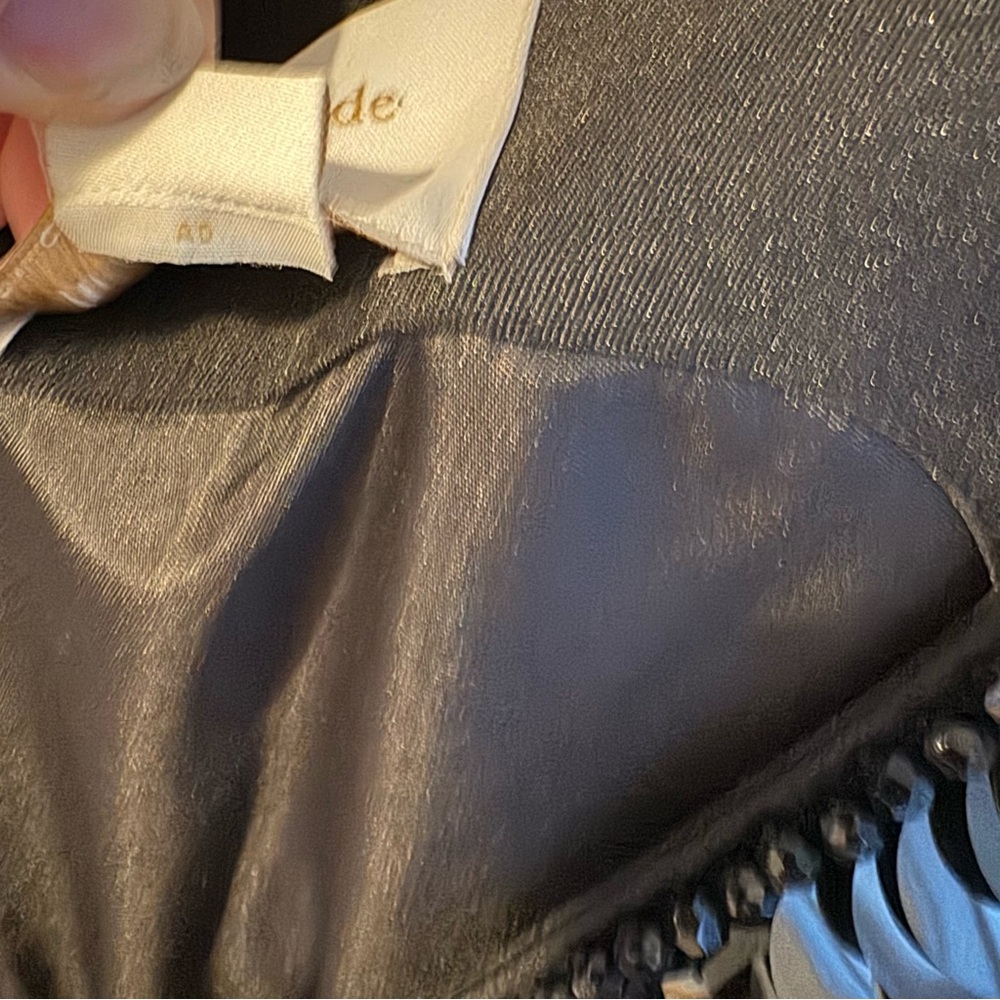Kate Spade Black Embellished Sleeveless Cupcake Dress - Picture 6 of 9